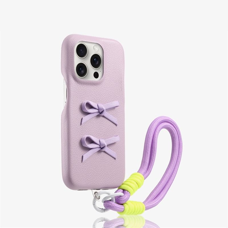 Strap Case with Ribbon Phone