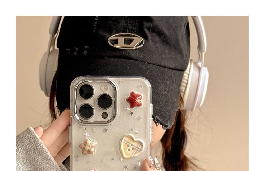 Case Phone Button Star