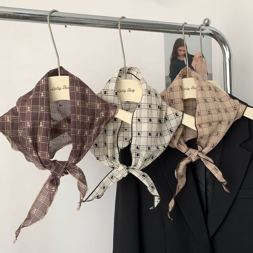 Neckerchief Plaid