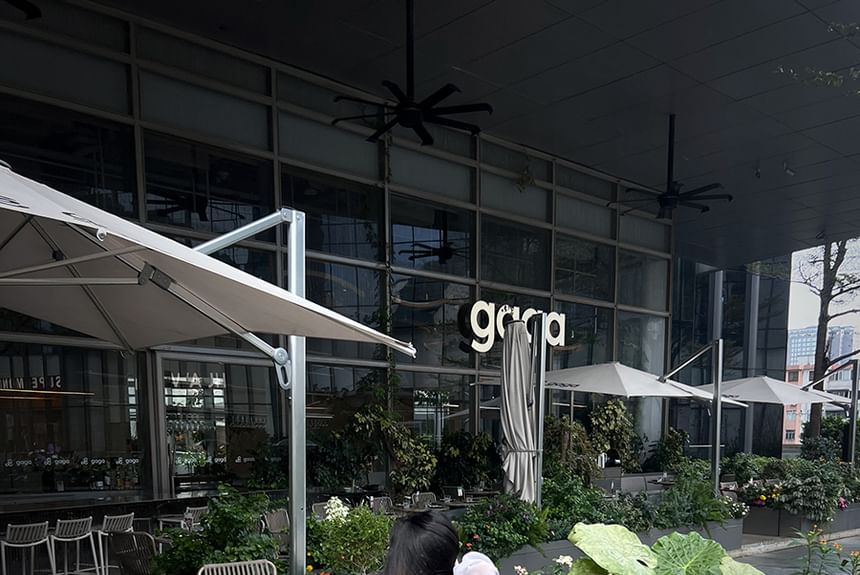 / A-Line Plain Mini Tie-Neck Blouse Set Cami Skirt Puff-Sleeve Rise High Top