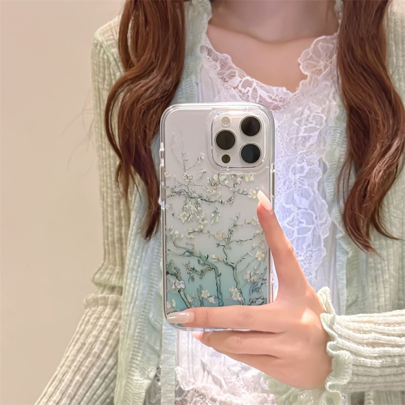 Phone Gradient Floral Case