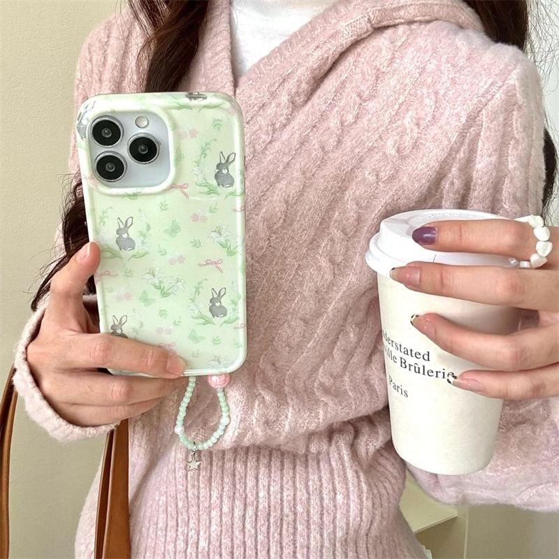 Case Strap Rabbit Set Phone /