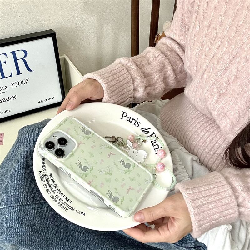 Case Strap Rabbit Set Phone /