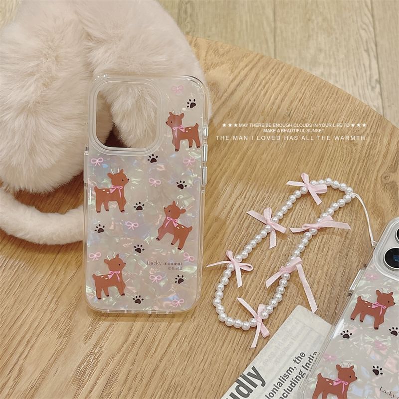Deer Case Set Strap Phone /
