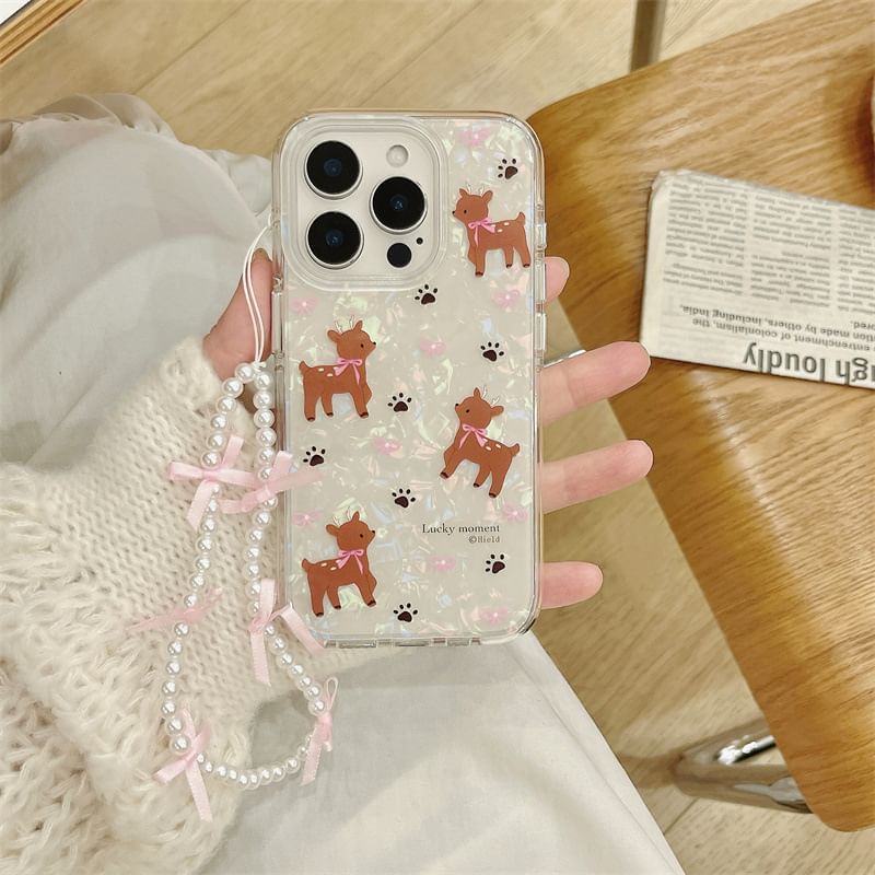 Deer Case Set Strap Phone /