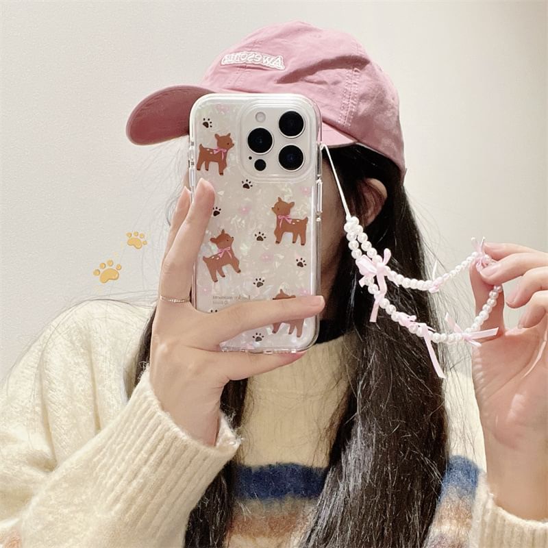 Deer Case Set Strap Phone /
