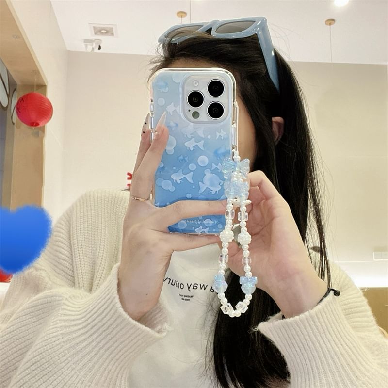 / Strap Case Set Phone Fish