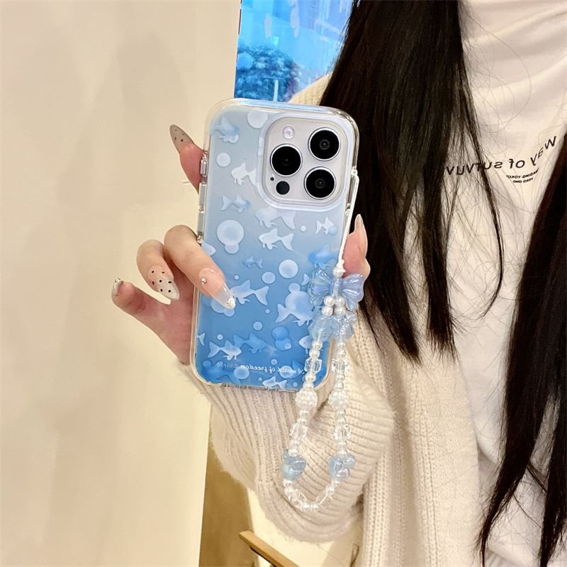 / Strap Case Set Phone Fish