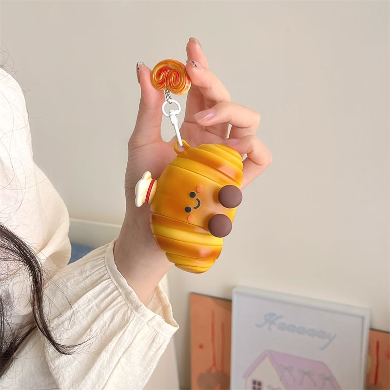 AirPods Set / Pro Case Skin Croissant Earphone Charm