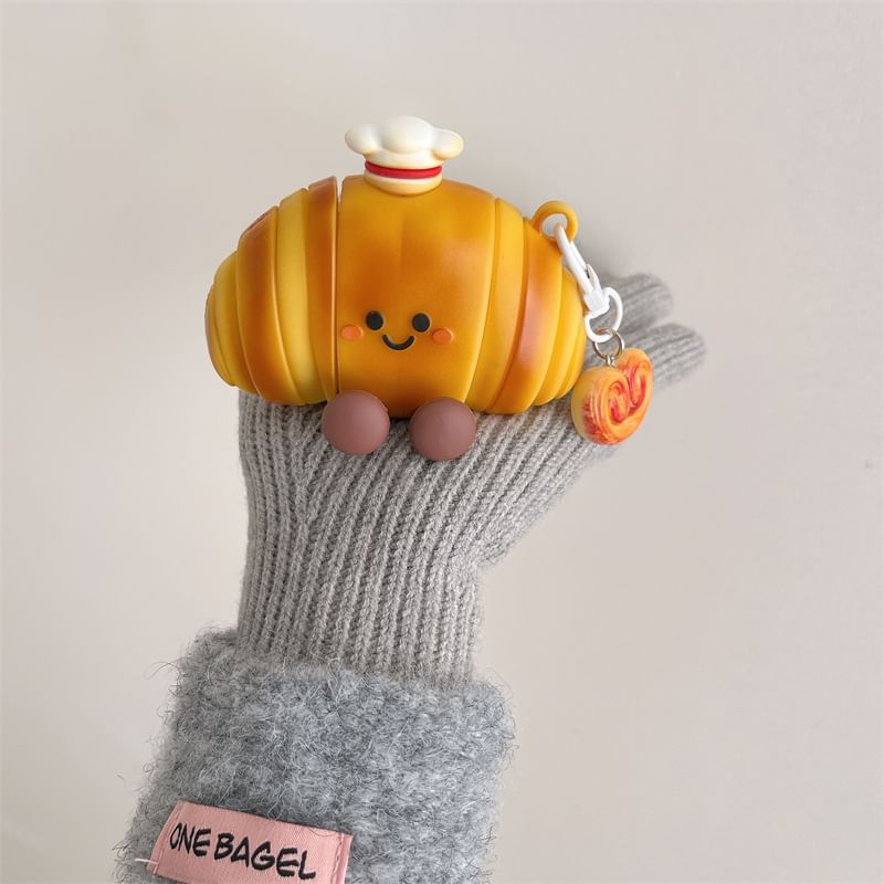 AirPods Set / Pro Case Skin Croissant Earphone Charm