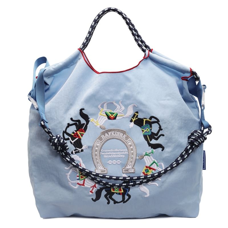 Crossbody Horse Bag Embroidered