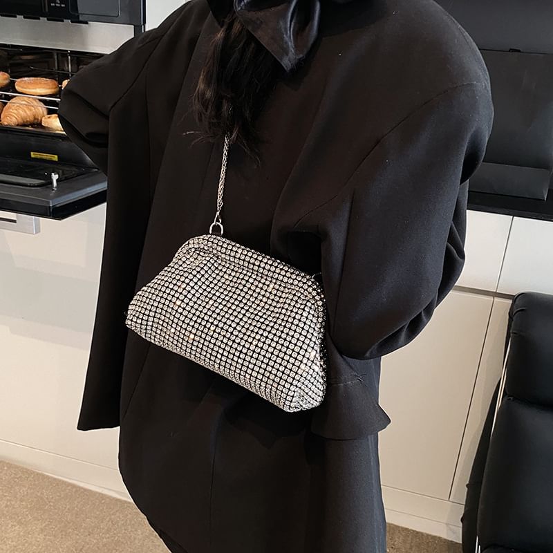 Bag Crossbody Rhinestone Chain