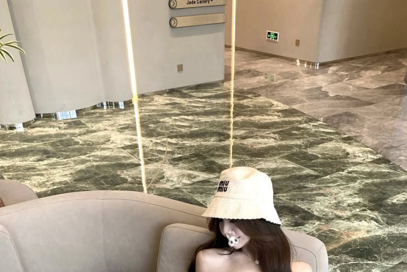 Striped Dress Sheath Tube Midi