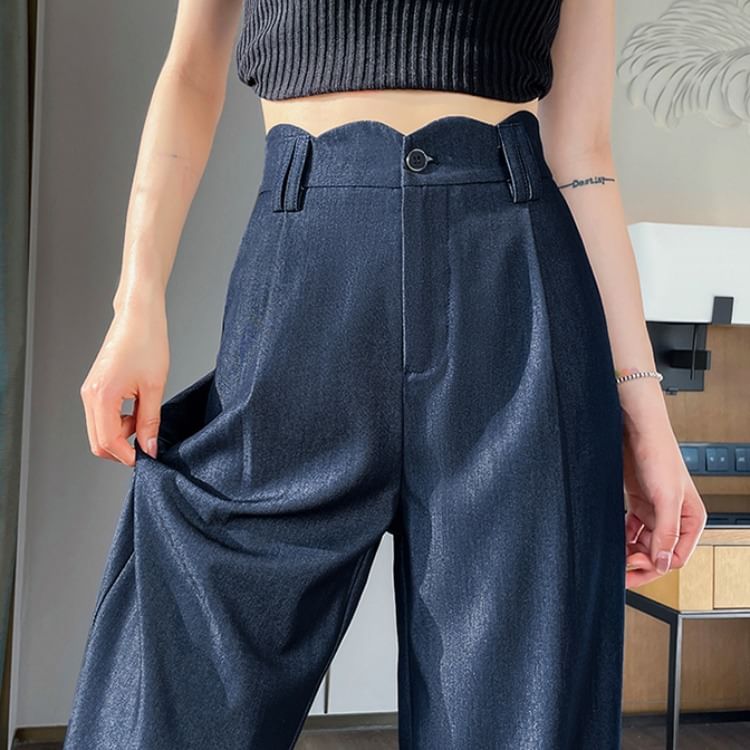 Leg Rise Wide (Various Jeans High Designs)