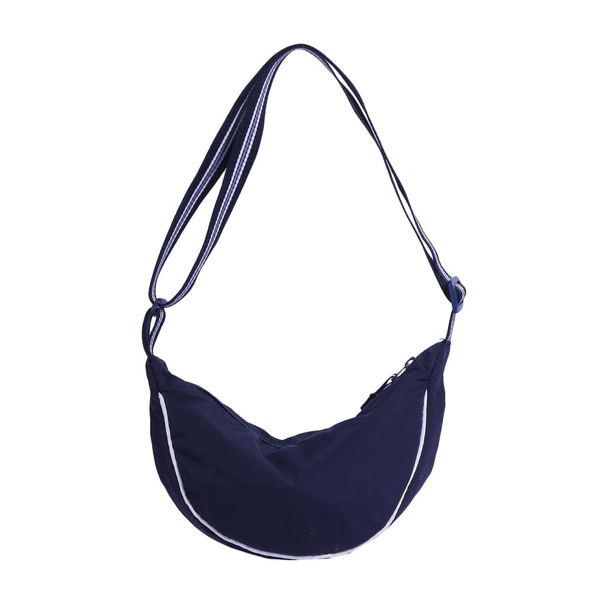 Striped Strap Bag Trim Crossbody Contrast