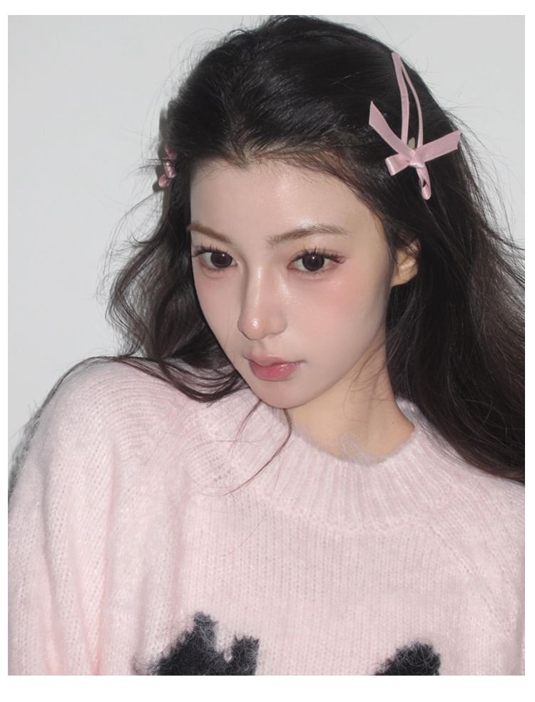 Clip Hair Set Ribbon