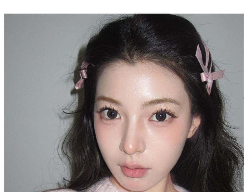 Clip Hair Set Ribbon