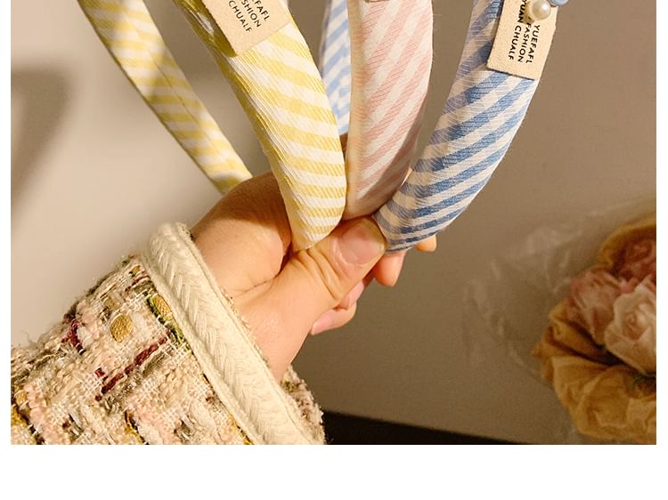 Thick Headband Striped