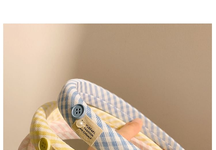 Thick Headband Striped