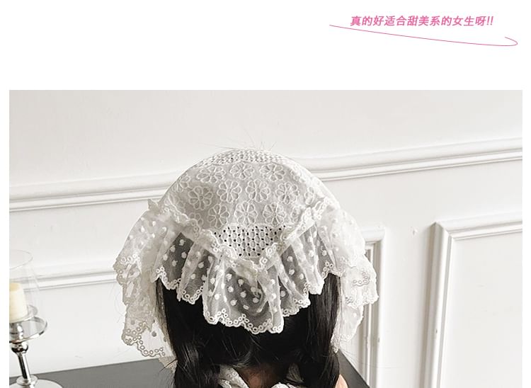 Bonnet Hat Lace