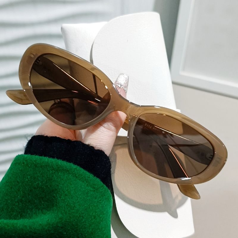 Round Plain Sunglasses