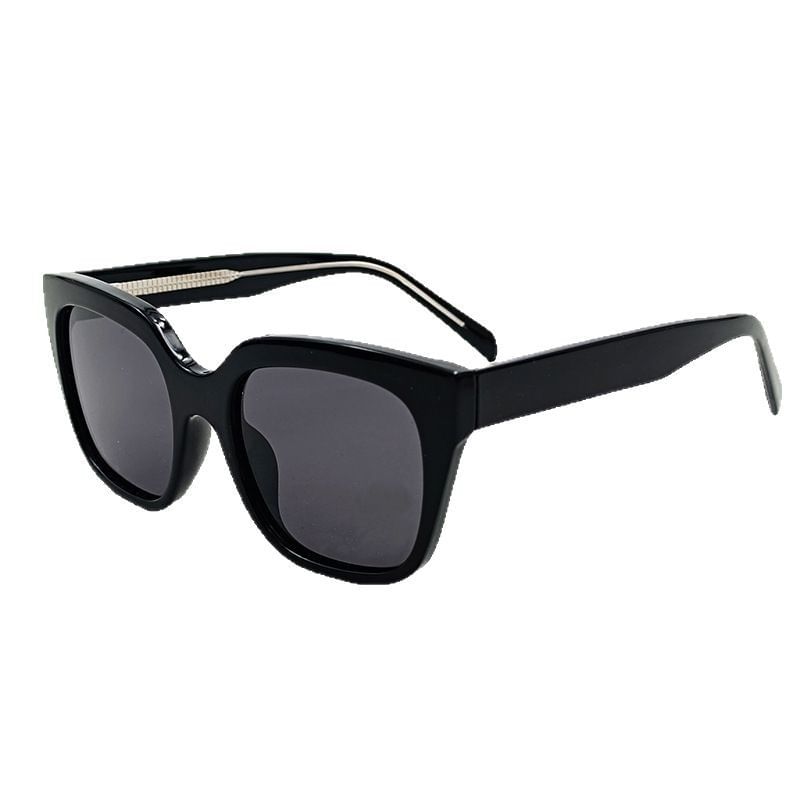Square Sunglasses Plain Oversized