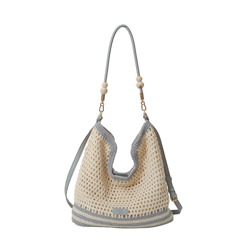 Striped Tote Bag Woven