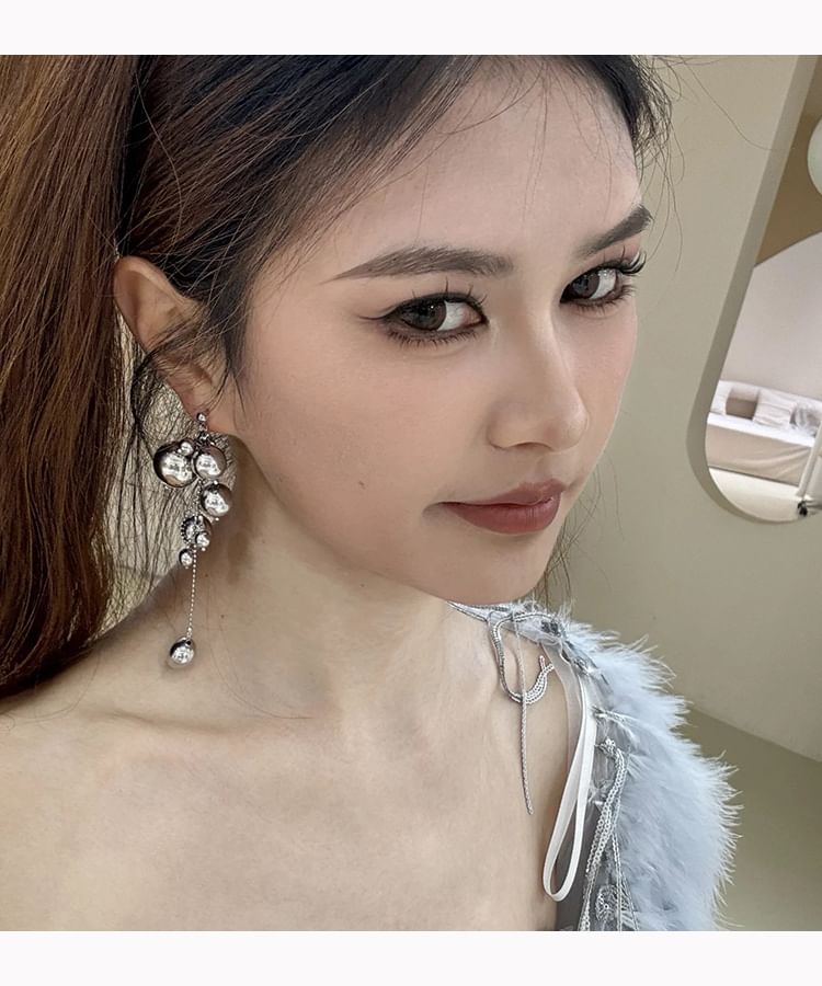 Drop / Ball On Earring Clip