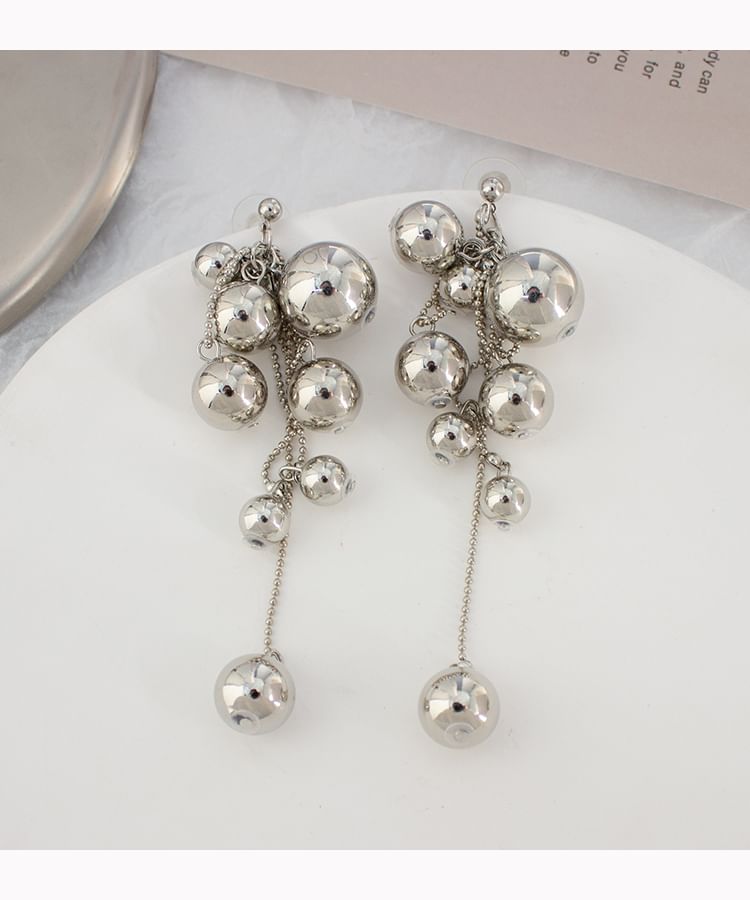 Drop / Ball On Earring Clip