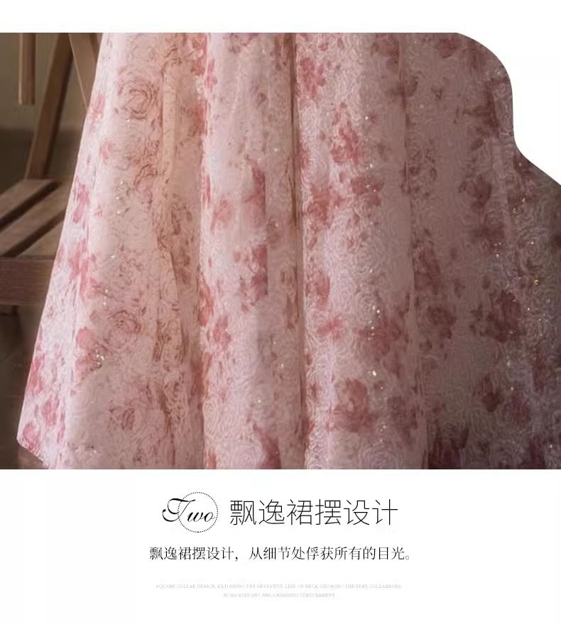 Print Accent A-Line Back Floral Off-Shoulder Evening Bow Gown Butterfly