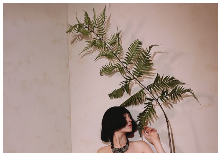 Evening Ruffle Slit Tube Gown Plain Mermaid