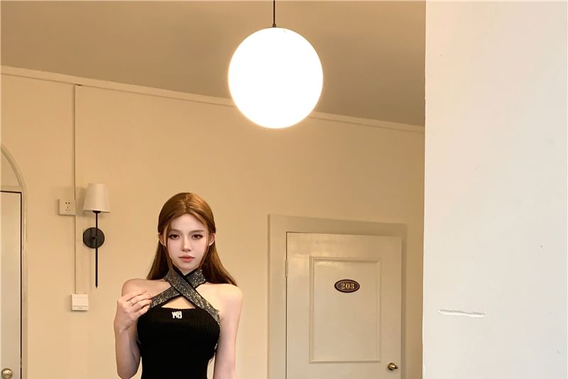 Denim Hot Hem Pants Low Rise Washed Roll Up