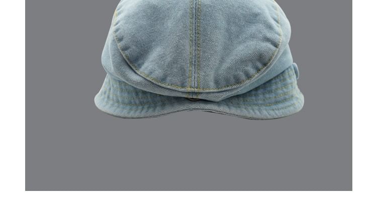 Denim Cloche Hat