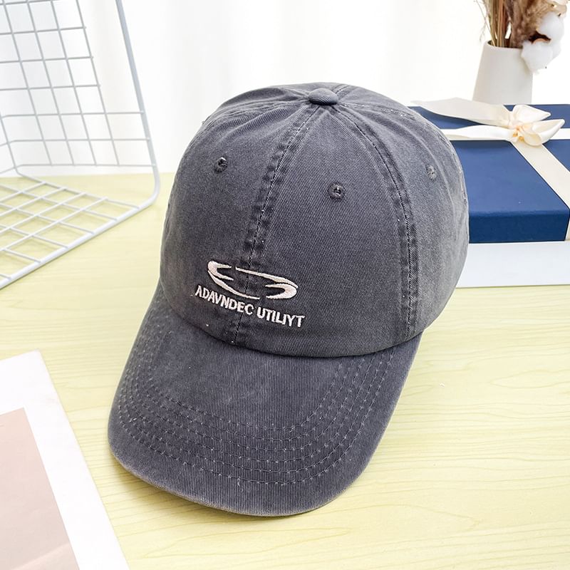 Embroidered Cap Baseball Letter