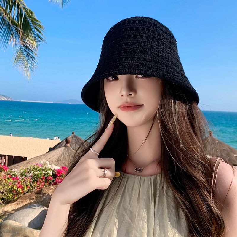 Cloche Hat Plain Straw