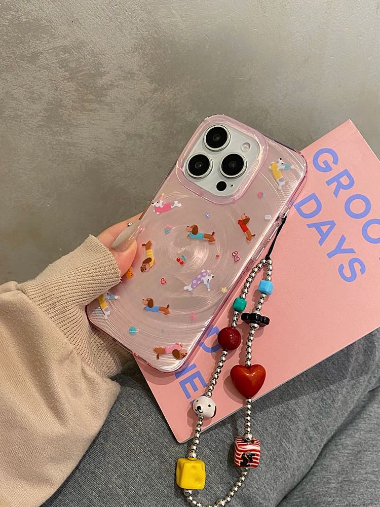 Strap / Dog Case Phone Set