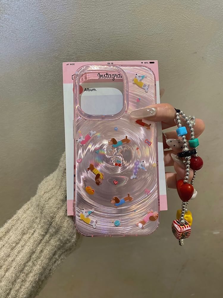 Strap / Dog Case Phone Set