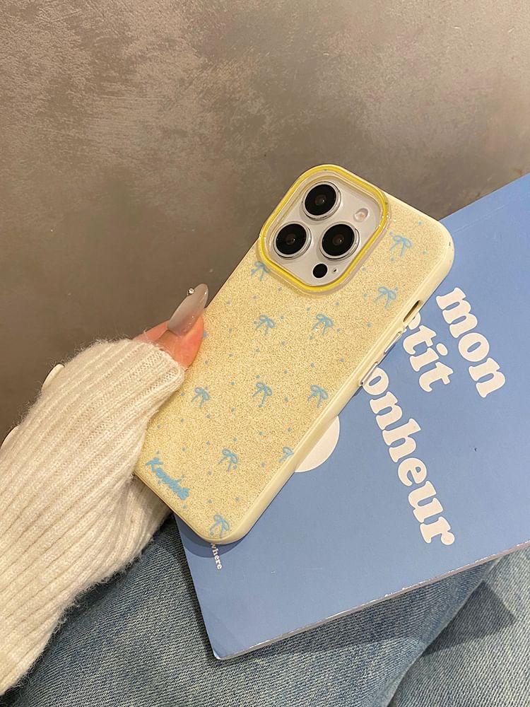 Case Phone Glitter Bow