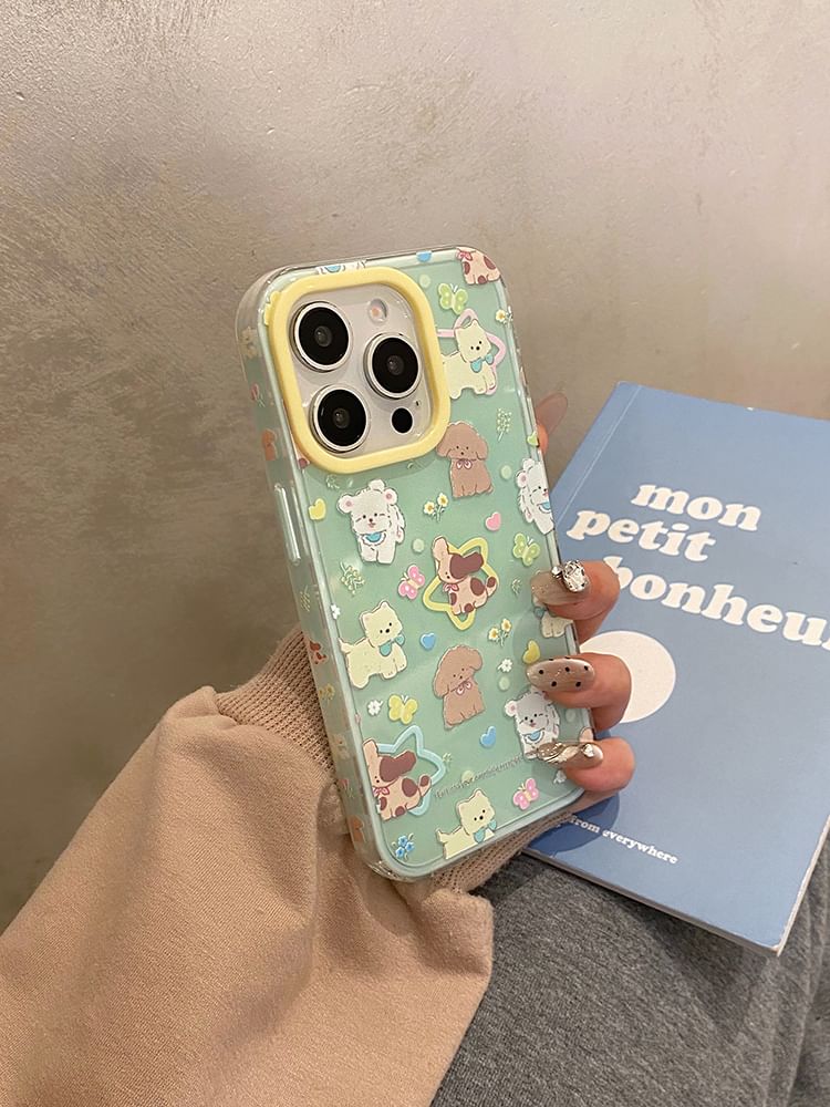 / Animal Strap Phone Set Case