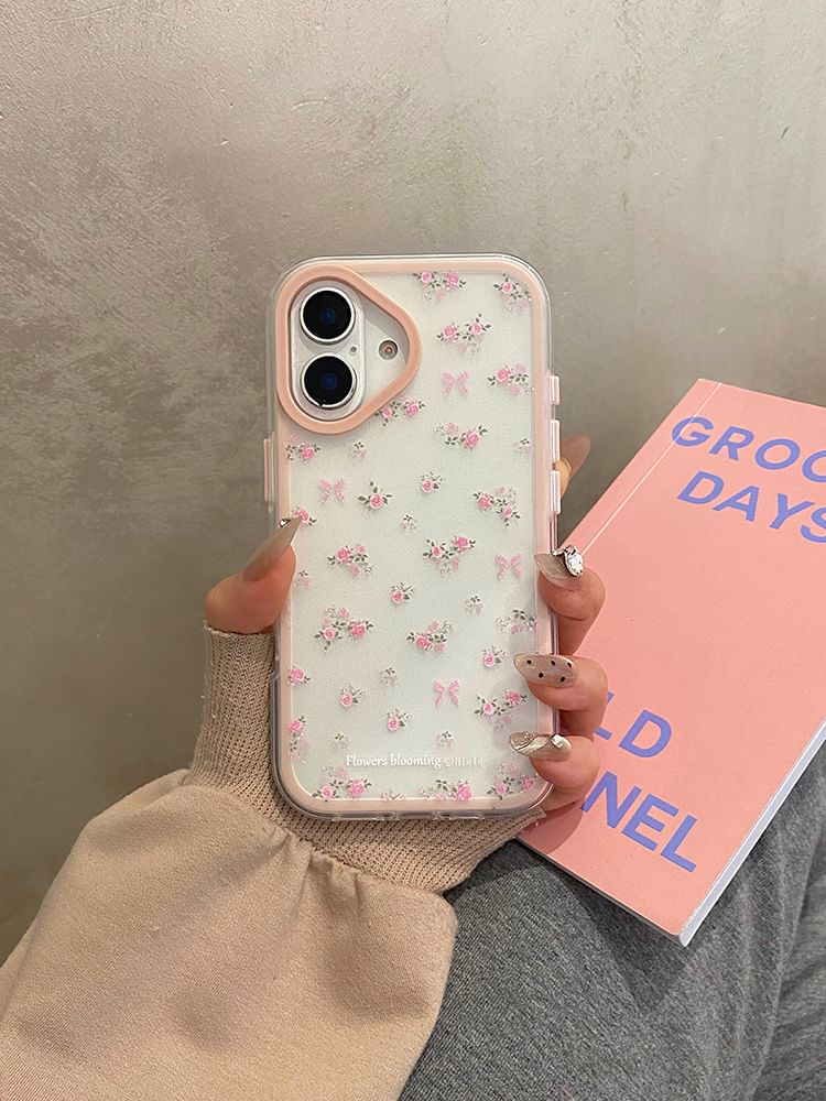 Phone Floral Set Case / Strap