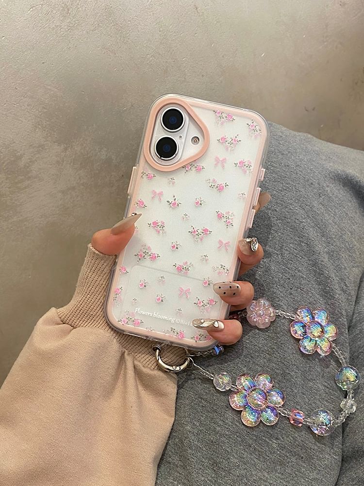 Phone Floral Set Case / Strap