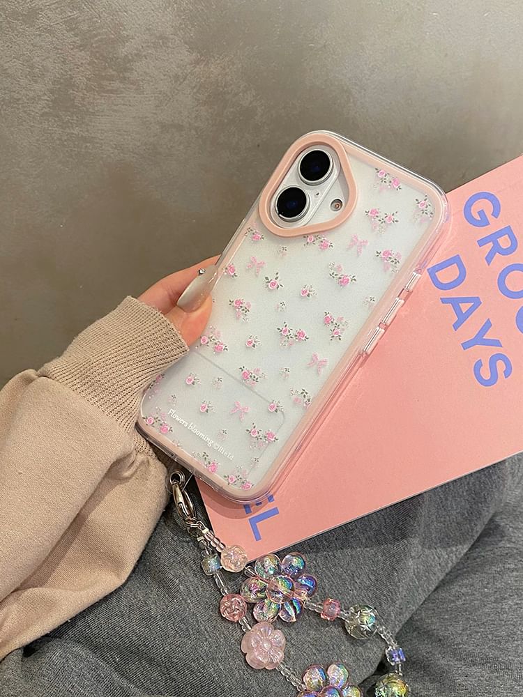 Phone Floral Set Case / Strap