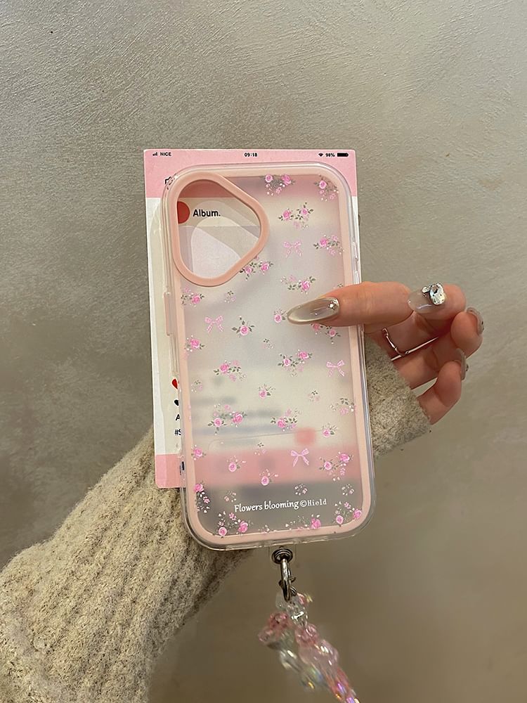 Phone Floral Set Case / Strap