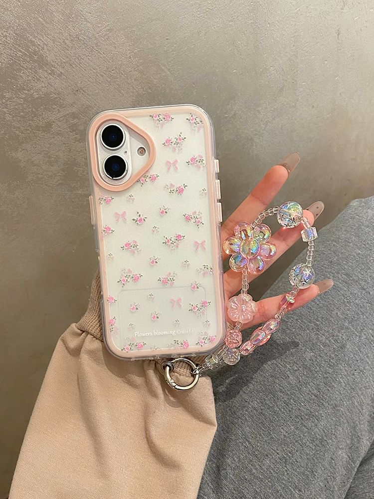 Phone Floral Set Case / Strap
