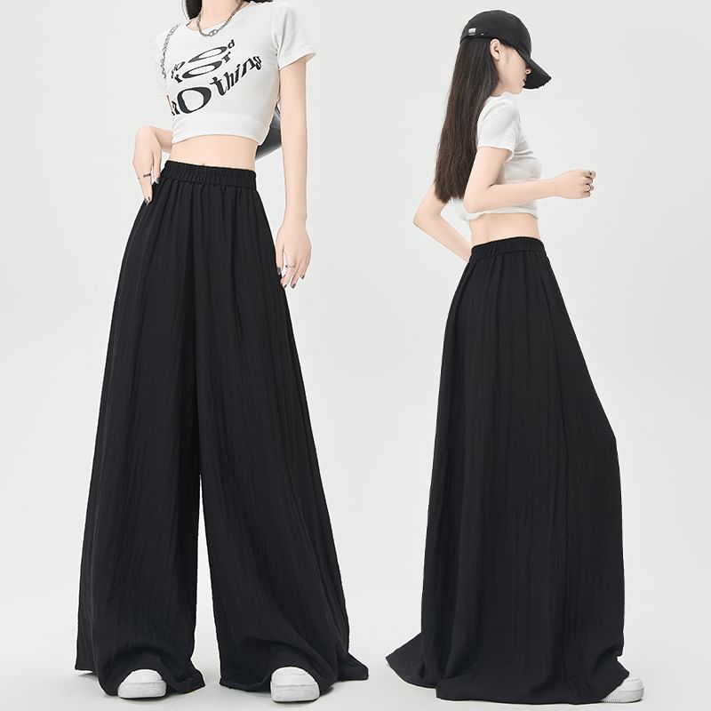 (Various Plain High Waist Designs) Culottes