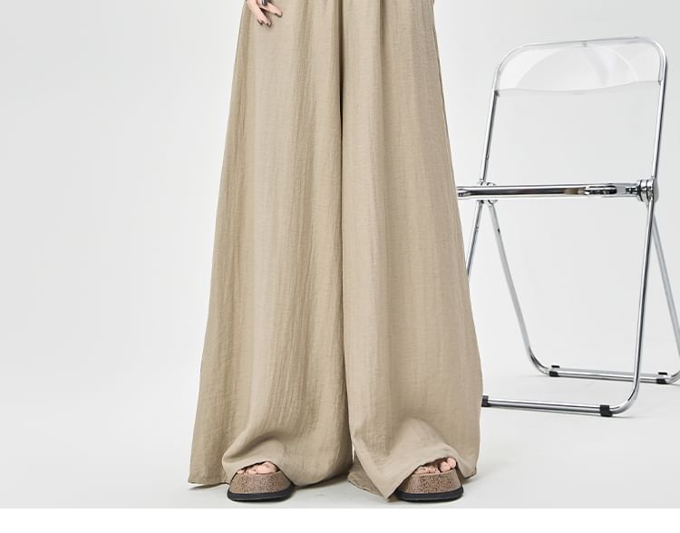 (Various Plain High Waist Designs) Culottes