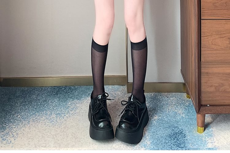 Plain Pencil High Skort Mini Waist