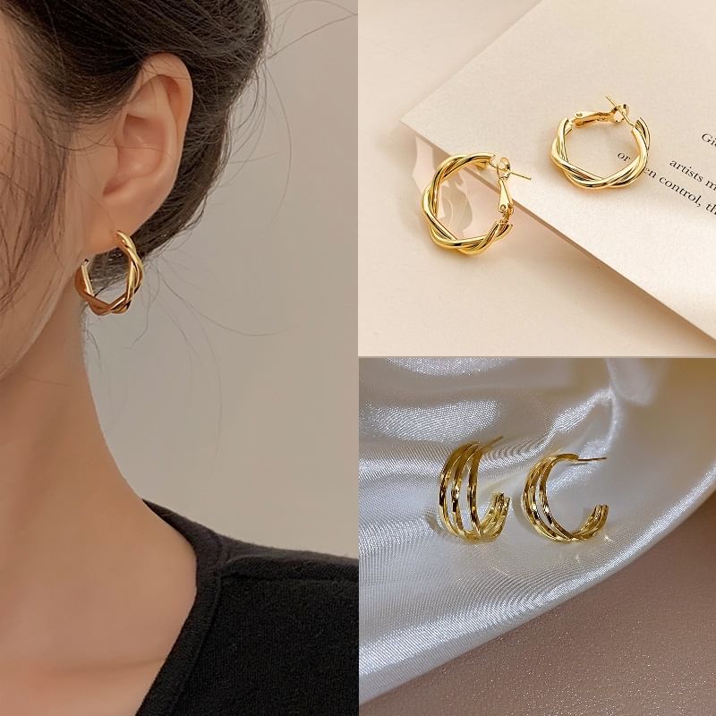 Earring Designs) Alloy (Various