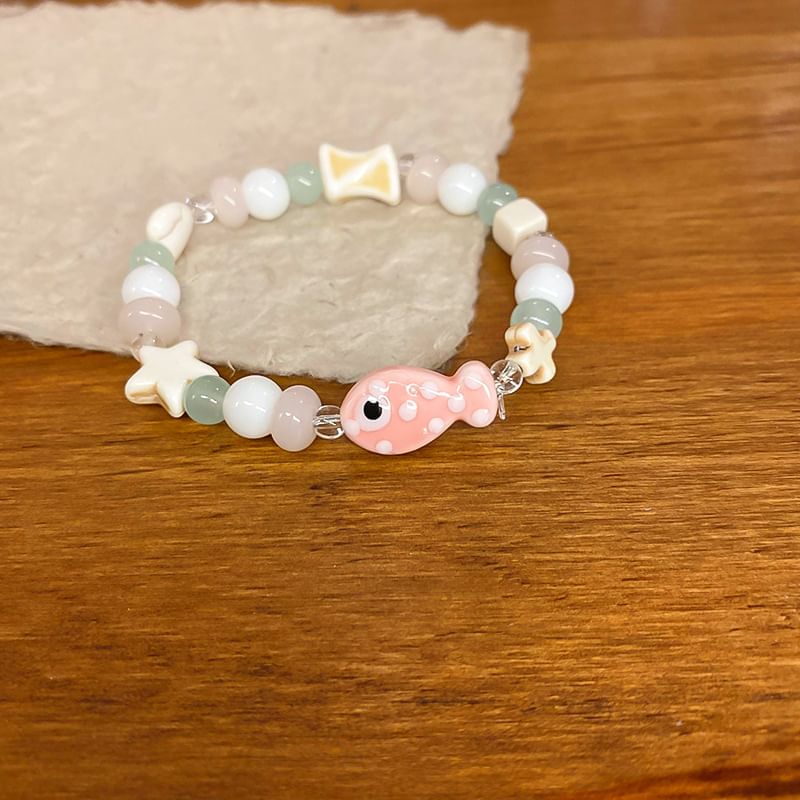 (Various Bead Designs) Tassel Bracelet