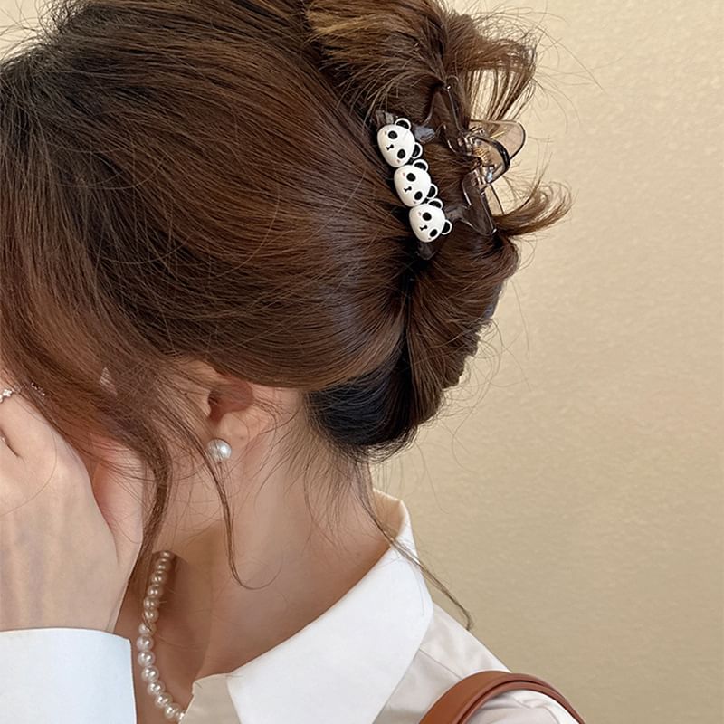 (Various Designs) Panda Claw Clip Hair